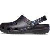 Crocs Unisex-Adult Classic Graphic Clogs(Multi/Black Galaxy)