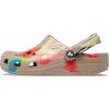 Crocs Unisex-Adult Classic Graphic Clogs(Mushroom/Multi)