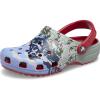 Crocs Unisex-Adult Classic Graphic Clogs(Summit Print)