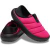 Crocs Unisex-Adult Classic Puff Moc Slipper(Dragon Fruit/Multi)