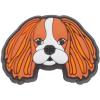 Crocs Unisex-Adult Jibbitz – Pets & Animal Shoe Charms: Cat & Dog Singles for Girls & Boys(King Charles Cavalier)
