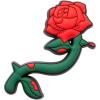 Crocs Unisex-Adult Jibbitz Shoe Charms – Nature and Flower Shoe Charm Singles, Charms for Girls and Boys(Rose Flower)