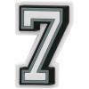 Crocs Unisex-Adult Jibbitz Shoe Charms – Number Shoe Charm Singles, Cute Charms for Girls and Boys(Number 7)