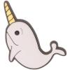 Crocs Unisex-Adult Jibbitz Shoe Charms – Unicorn and Friends Shoe Charm Singles, Cute Charms for Girls and Boys(Narwhal)