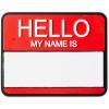 Crocs Unisex-Adult Jibbitz Shoe Charms – Work Shoe Charm Singles, Cute Jibbitz Women and Men(Hello My Name is)