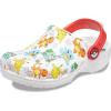 Crocs Unisex-Child Classic Clog(White/Multi)
