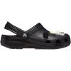 Crocs Unisex-Child Classic Glow in The Dark Clogs (Little Big Kid)(Black Cat)