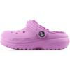 Crocs Unisex-Child Classic Lined Clog(Taffy Pink)
