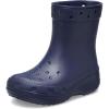 Crocs Unisex-Child Classic Rain Boots(Navy)