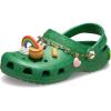 Crocs Unisex-Child Lucky Charms Classic Clog(Kelly Green)