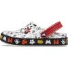 Crocs Unisex-Child Mickey Off Court Clogs(White)