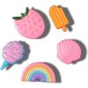 Crocs Unisex’s Jibbitz Shoe Spirit Girls Multi Pack, Charms for Teens(Pastel Pool Party)