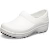 Crocs Women’s Neria Pro II Clogs, Slip Resistant Work Shoes for Women(White)