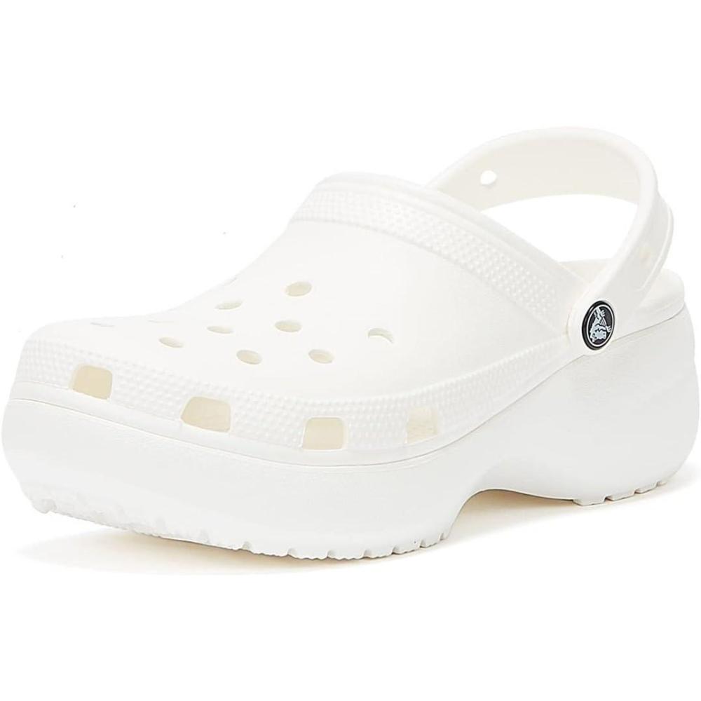 imageCrocs Womens Classic Marbled Tiedye ClogsWhite