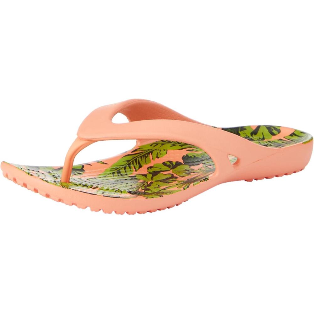 imageCrocs Womens Kadee II Flip FlopsPapayaPalm