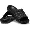 Crocs Unisex Adult Classic Geometric V2 Slides(Black)