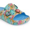 Crocs Unisex Adult Classic V2 Slides(Blue)
