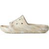 Crocs Unisex Adult Classic V2 Slides(Bone/Multi)
