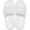 Crocs Unisex Adult Classic V2 Slides(White)