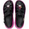 Crocs Unisex Adult Sanrio My Melody Kuromi Stomp Platform Sandals(Black/Pink)