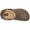 Crocs Unisex-Adult All Terrain Lined Clogs with Adjustable Heel Strap(Walnut)