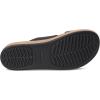 Crocs Unisex-Adult Brooklyn Cork Buckle Sandals Wedge(Black)