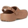 Crocs Unisex-Adult Classic Crafted Canvas Clogs for Men and Women(Milk Chocolate)