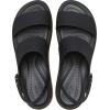 Crocs Women’s Brooklyn Cork Low Wedge Sandal(Black/Black)