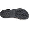 Crocs Women’s Brooklyn Cork Low Wedge Sandal(Black/Black)
