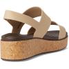 Crocs Women’s Brooklyn Cork Low Wedge Sandal(Chai)