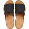 Crocs Women’s Brooklyn Heels(Black Woven)