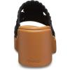 Crocs Women’s Brooklyn Heels(Black Woven)