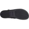 Crocs Women’s Brooklyn Woven Low Wedge Sandal(Black Woven)