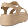 Crocs Women’s Brooklyn Woven Low Wedge Sandal(Chai)