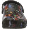 Crocs Women’s Classic Marbled Tie-dye Clogs(Floral Print/Black)