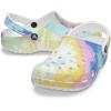 Crocs Women’s Classic Marbled Tie-dye Clogs(White/Multi)