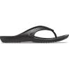 Crocs Women’s Kadee II Flip Flops(Black)