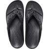 Crocs Women’s Sloane Embellished Wedge Flip Flops(Black Glitter)