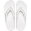 Crocs Women’s Sloane Embellished Wedge Flip Flops(White Glitter)