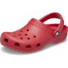 Crocs Unisex Adult Classic Clogs(Varsity Red)