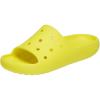 Crocs Unisex Adult Classic V2 Slides(Cyber Yellow)