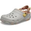 Crocs Unisex-Adult All Terrain Lined Clogs with Adjustable Heel Strap(Elephant)