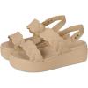 Crocs Women’s Brooklyn Woven Low Wedge Sandal(Chai)
