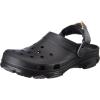 Crocs Women’s Classic Marbled Tie-dye Clogs(Black_n)