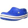 Crocs Women’s Classic Marbled Tie-dye Clogs(Bright Cobalt/Charcoal)