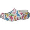 Crocs Women’s Classic Marbled Tie-dye Clogs(Butterfly/White)