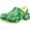 Crocs Women’s Classic Marbled Tie-dye Clogs(Multi/Tropical)
