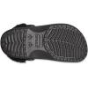 Crocs Unisex Adult Baya Lined Fuzz Strap Clogs(Black/Black)