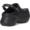 Crocs Women’s Classic Bae Clogs, Platform Shoes for Women(Black Studded)