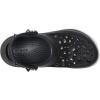 Crocs Women’s Classic Bae Clogs, Platform Shoes for Women(Black Studded)